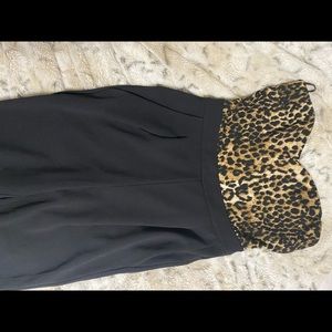 Express strapless jumpsuit